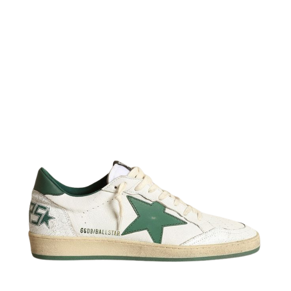 Golden Goose Ballstar "White/Green"